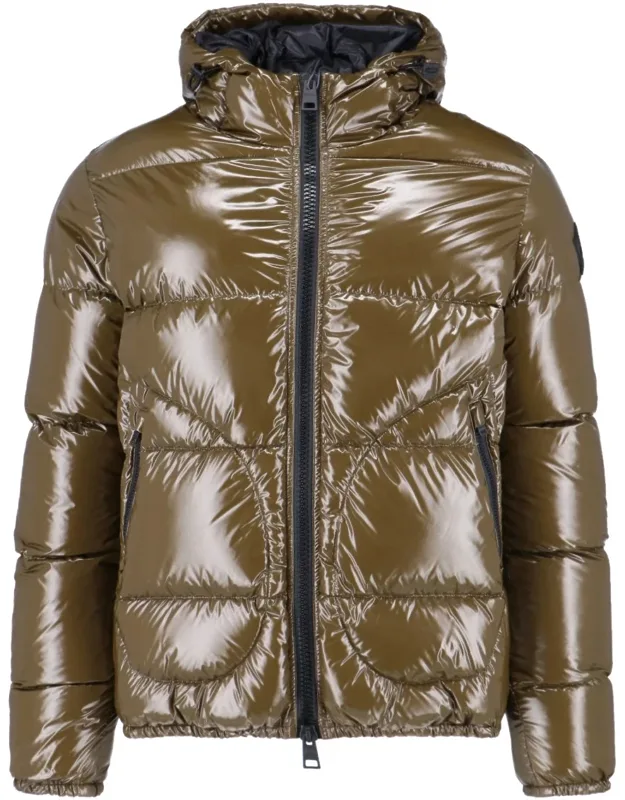 Gloss Zip Down Jacket