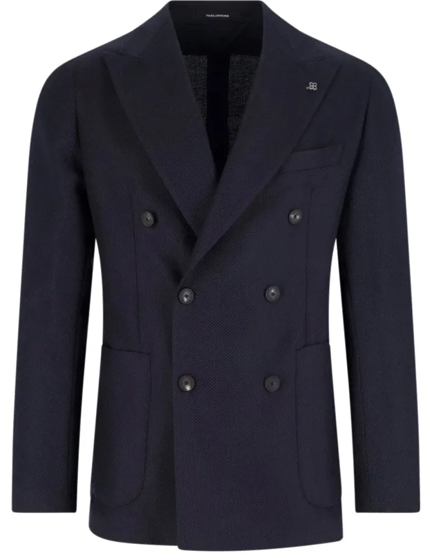 Double-breasted Virgin Wool Blazer