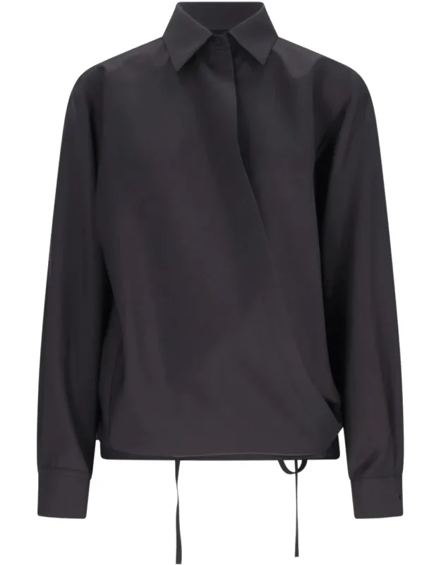 Shirt With Drawstring