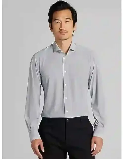 Big & Tall Slim Fit Chillflex Star Dress Shirt