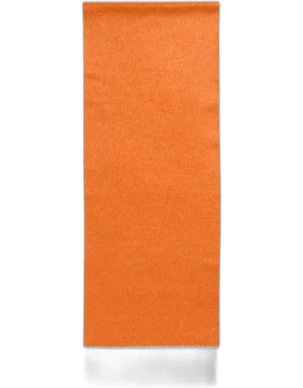 Double-faced Silk And Cashmere Scarf