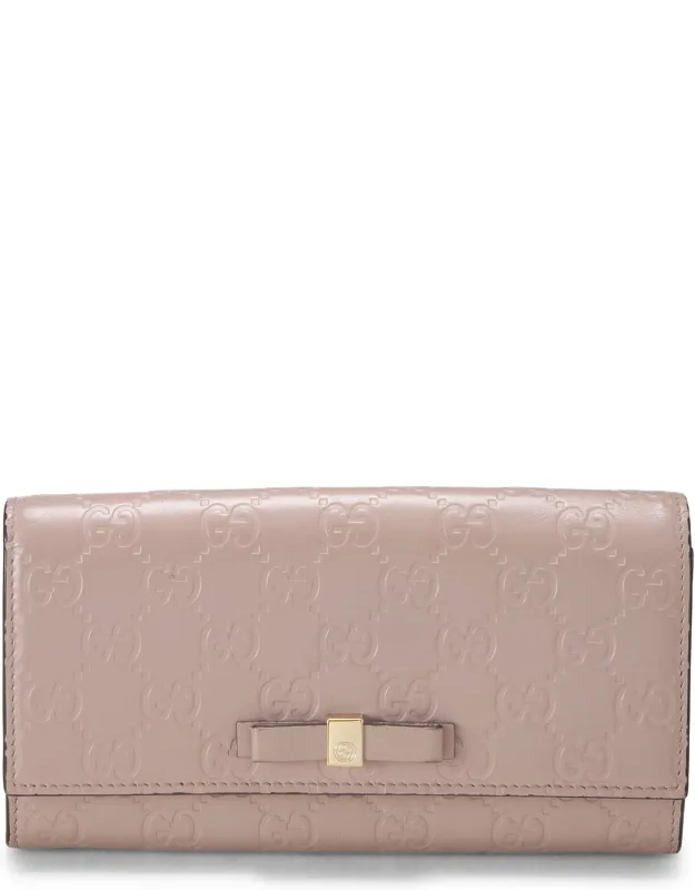 Bow Continental Wallet