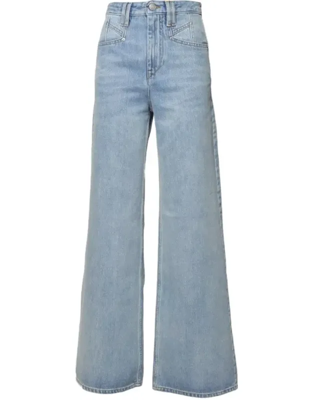 Denim Wide-leg Jeans