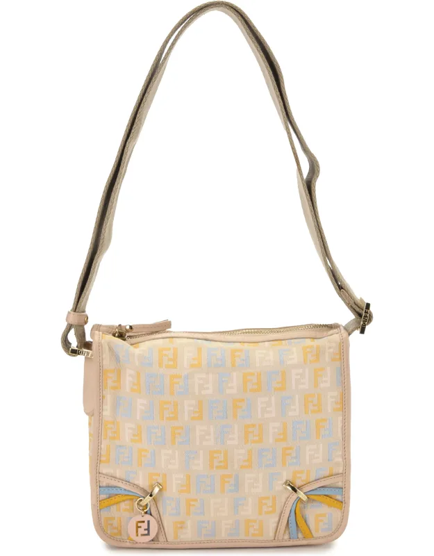 Multicolor Zucchino Canvas Shoulder Bag