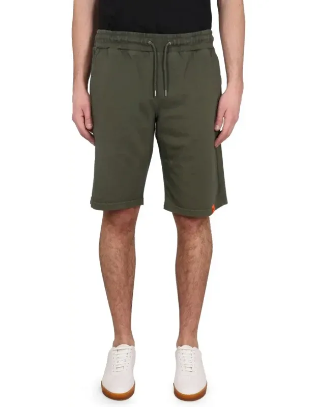 Bermuda Shorts With Adjustable Waistband