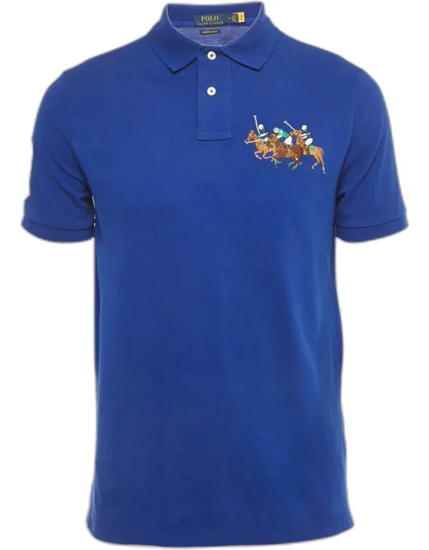 Embroidered Pique Custom Slim Fit Polo T-shirt