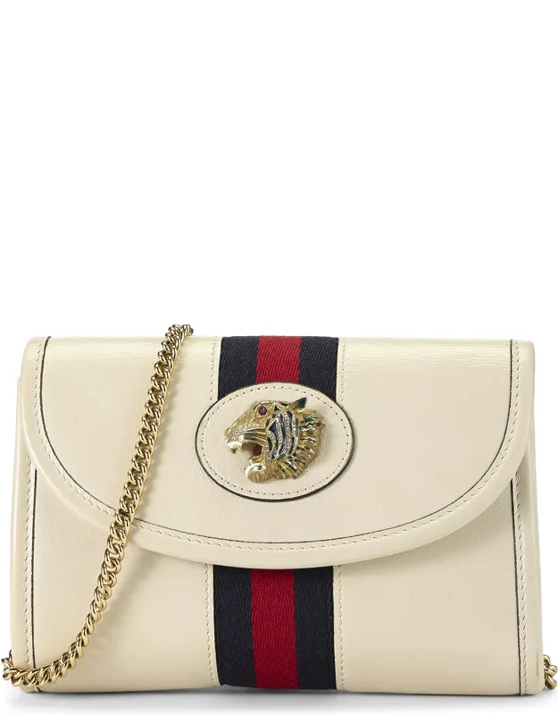 Leather Web Rajah Shoulder Bag Mini