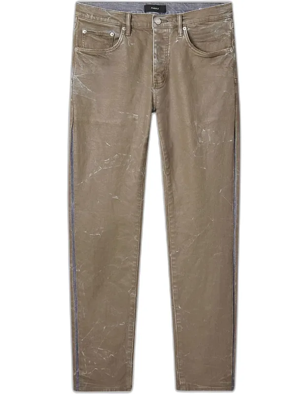 Fracture Coated Jeans