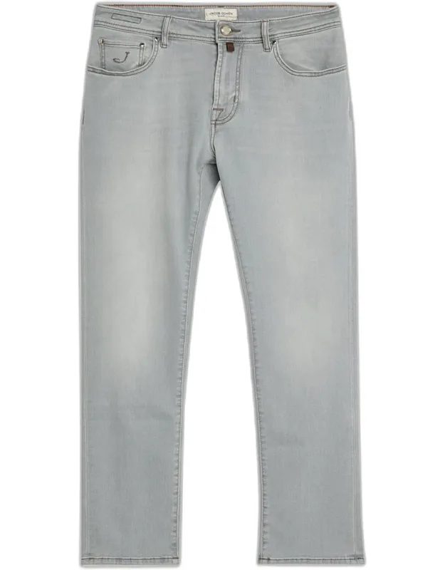 Bard Grey Denim Slim-fit Jeans