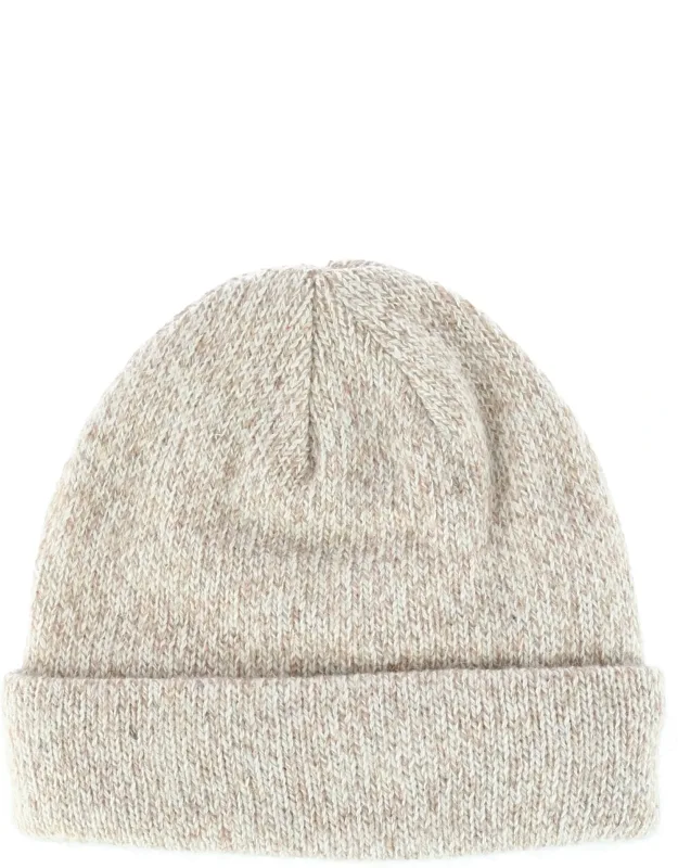 Ragg Wool Fleece Lined Winter Beanie Cuff Cap