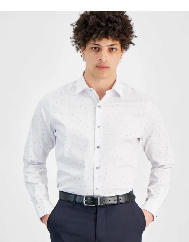 Dress Shirt Slim-fit Temperature Regulating Oxford