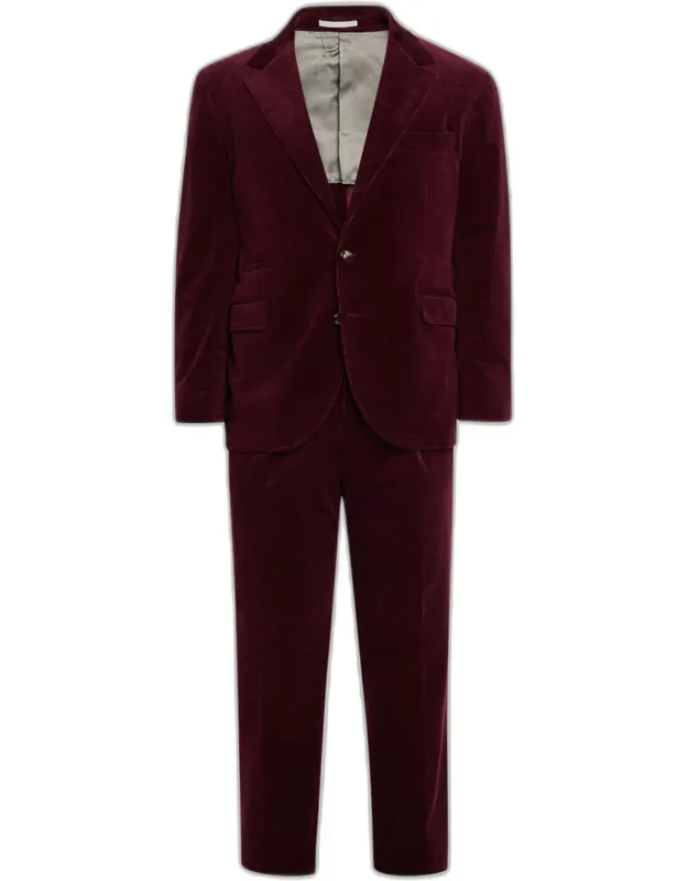 Fine Wale Corduroy Suit