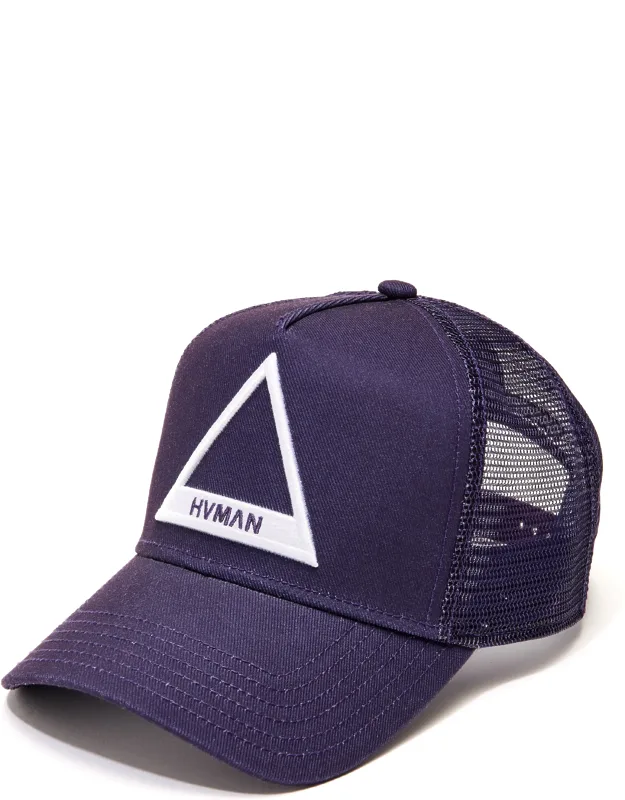 Triangle Logo Mesh Trucker Hat
