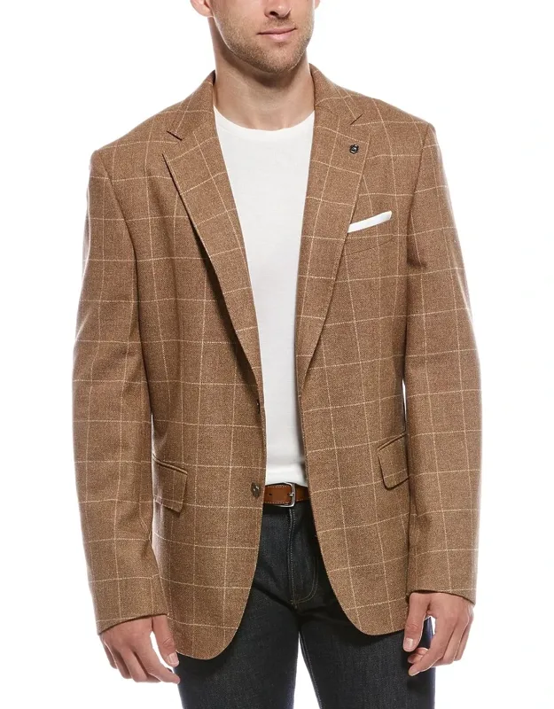 Wool-blend Blazer