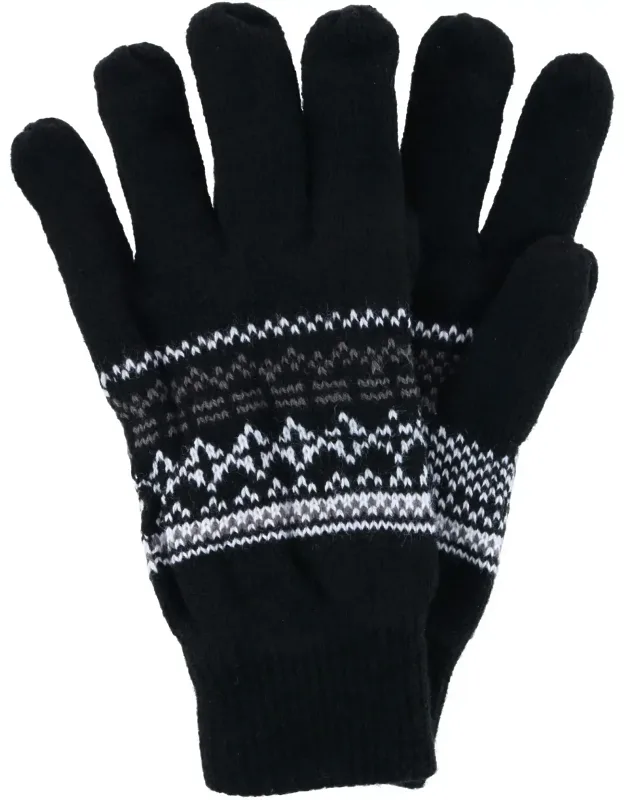Knit Winter Pattern Glove