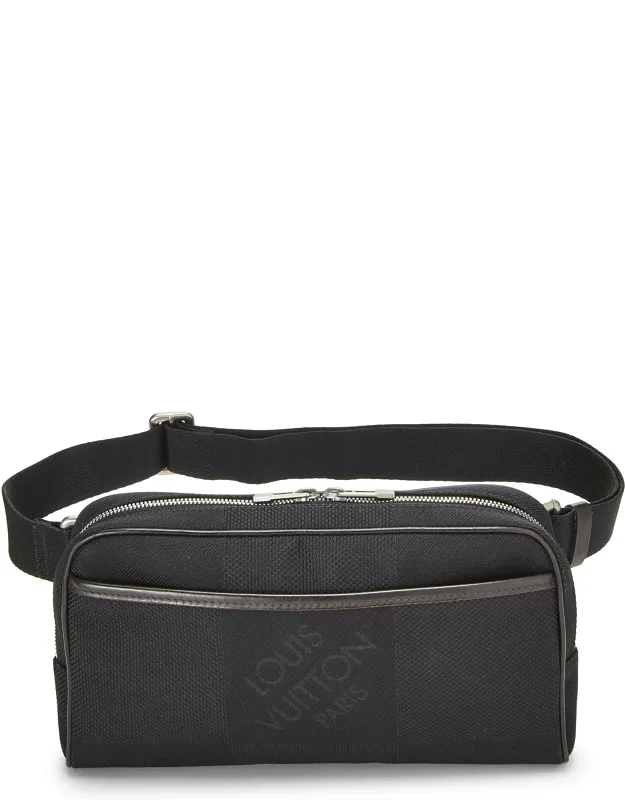 Acrobat Belt Bag - Black Damier Geant Canvas
