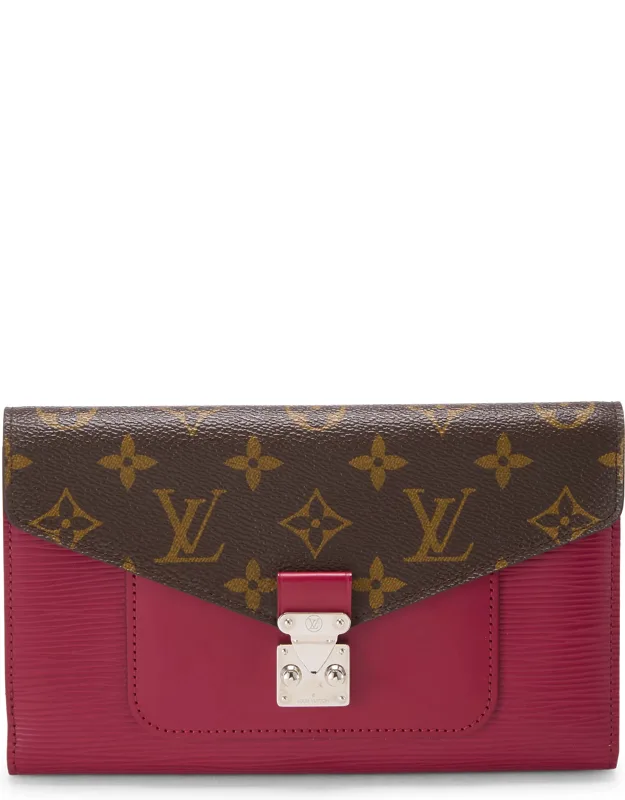 Rubis Epi & Monogram Canvas Wallet