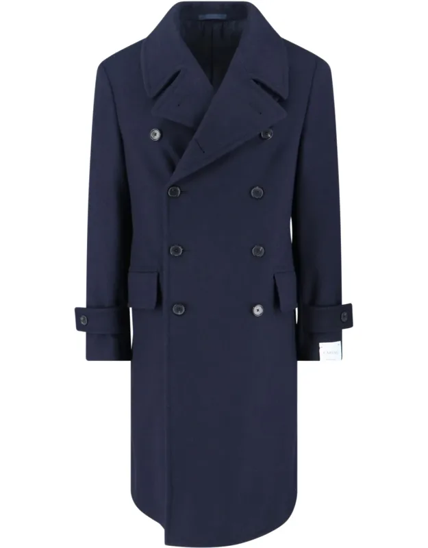 Double-breasted Wool Coat