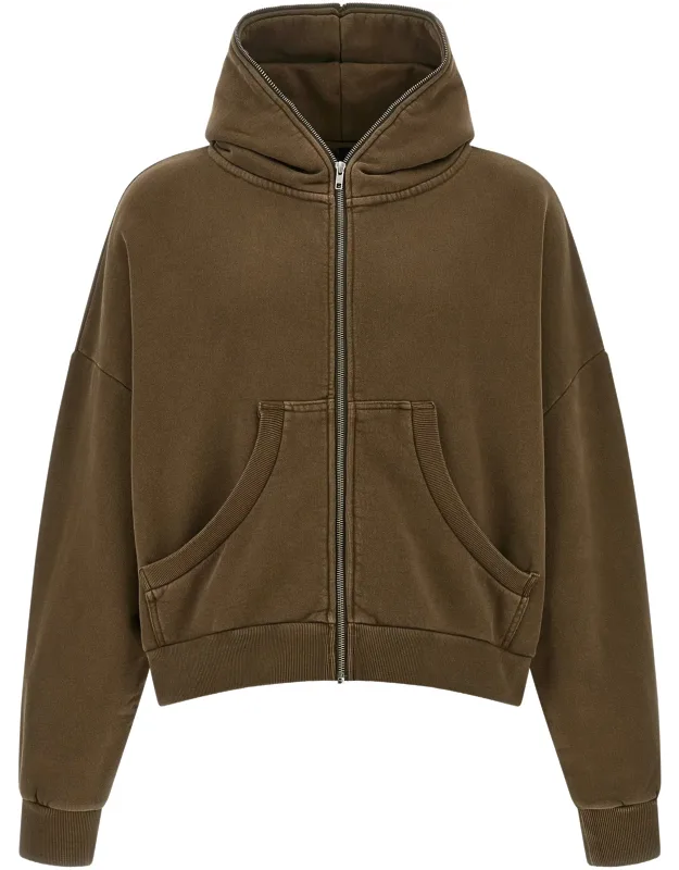 Eternal Zip Washed Hoodie