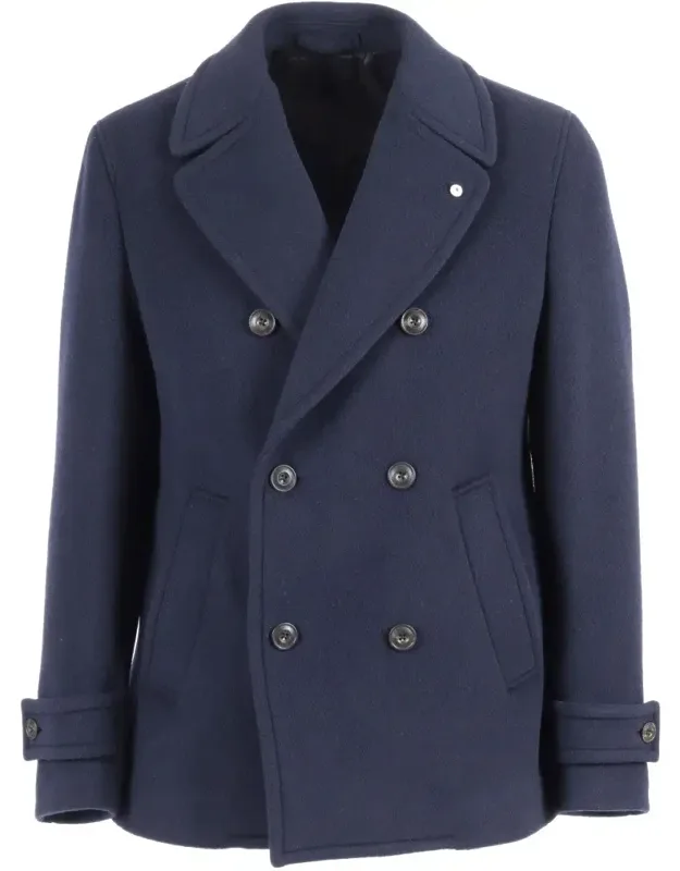 Double-breasted Wool Coat