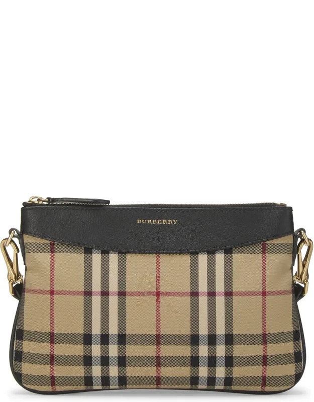 House Check Canvas Peyton Convertible Clutch