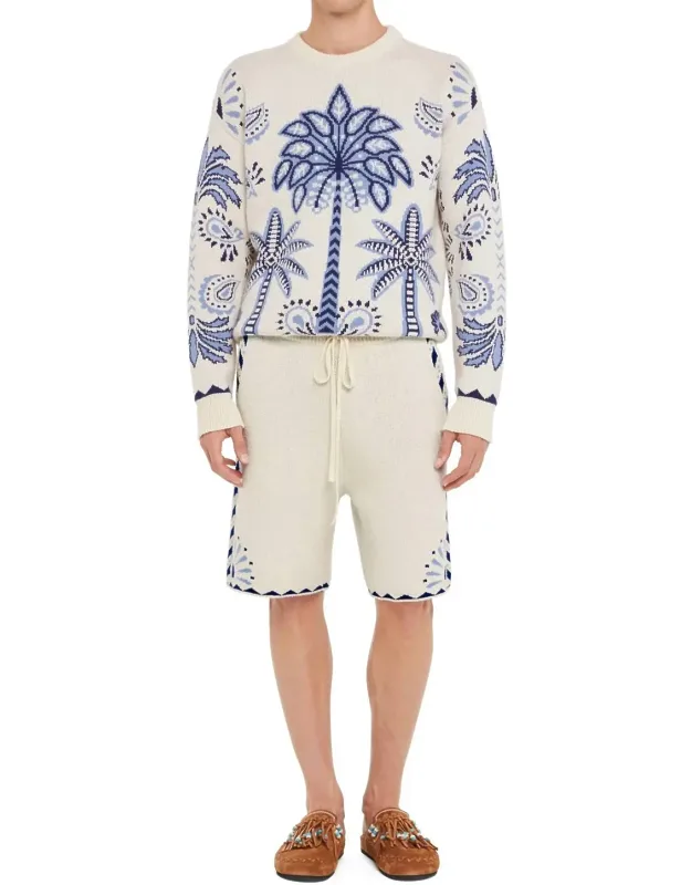 Wild Wonder Foulard Bermuda Shorts