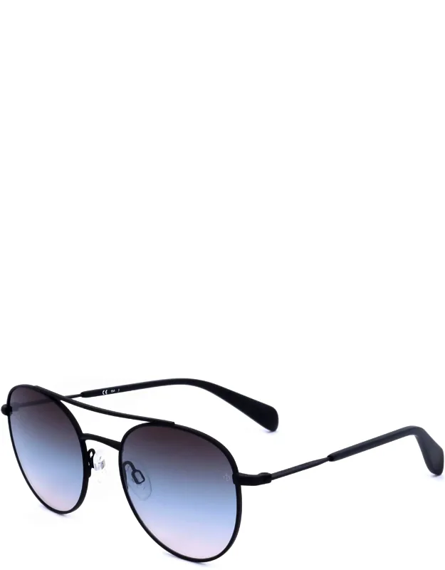 51mm Matte Black Sunglasses