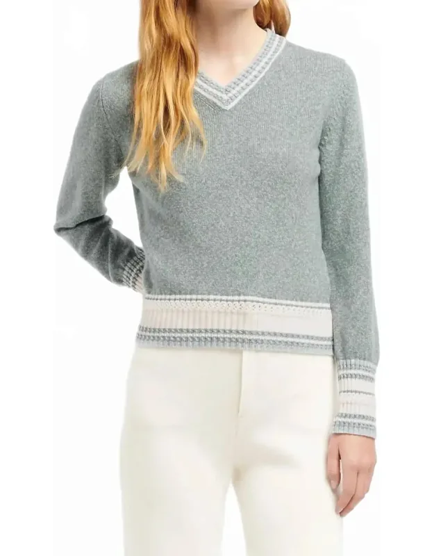 Cashmere V-neck Sweater