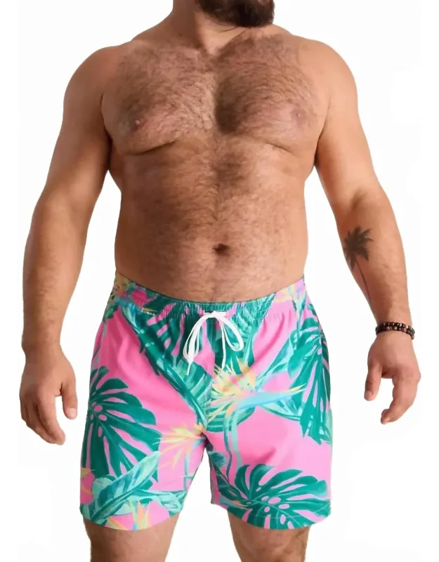 Birds Of Paradise Swim Trunks