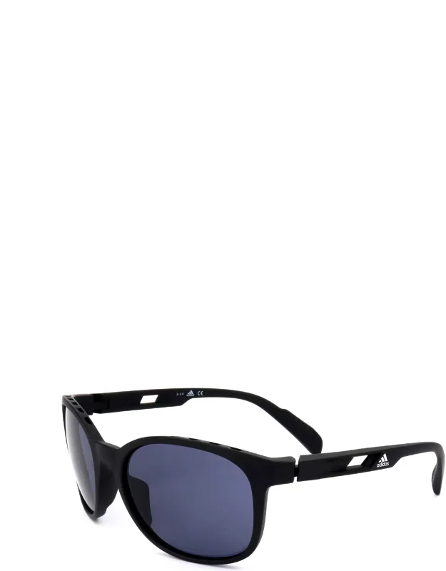 58mm Matte Black Sunglasses