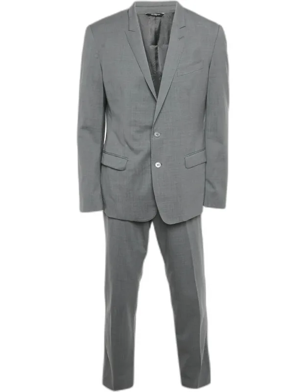 Wool Tailored Martini Pants Suit