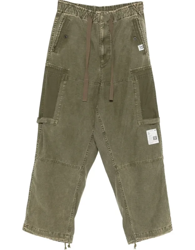 Cargo Pocket Drawstring Trousers