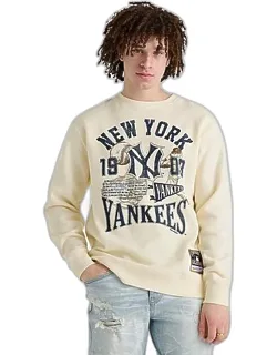 New York Yankees Mlb Heritage Slugger Crewneck Sweatshirt