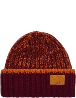 Lambswool Chunky Rib Beanie