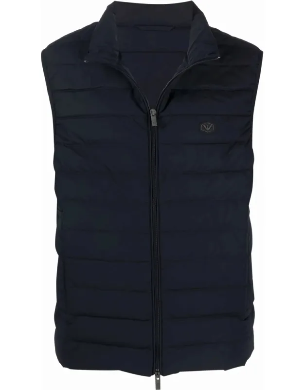 Zip-up Sleeveless Down Gilet
