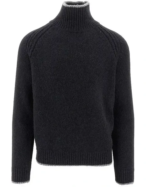 Alpaca-blend Turtleneck Sweater