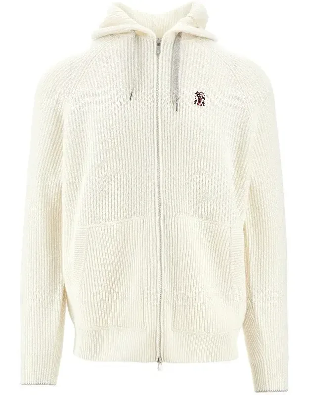 Cashmere Full-zip Hoodie