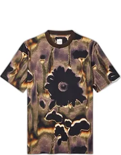 Field Flowers Print Cotton T-shirt