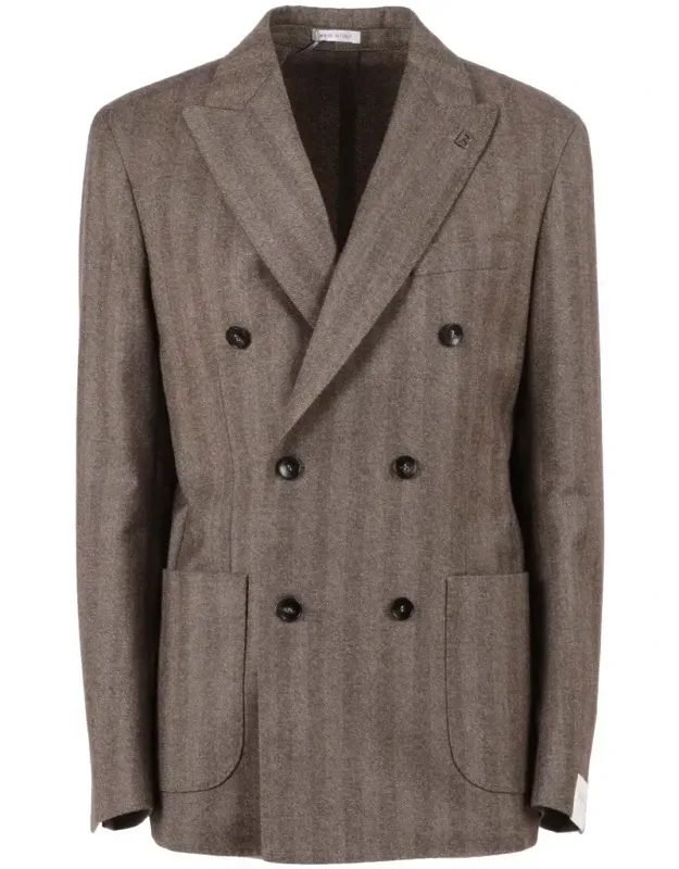 Double-breasted Virgin Wool Blazer