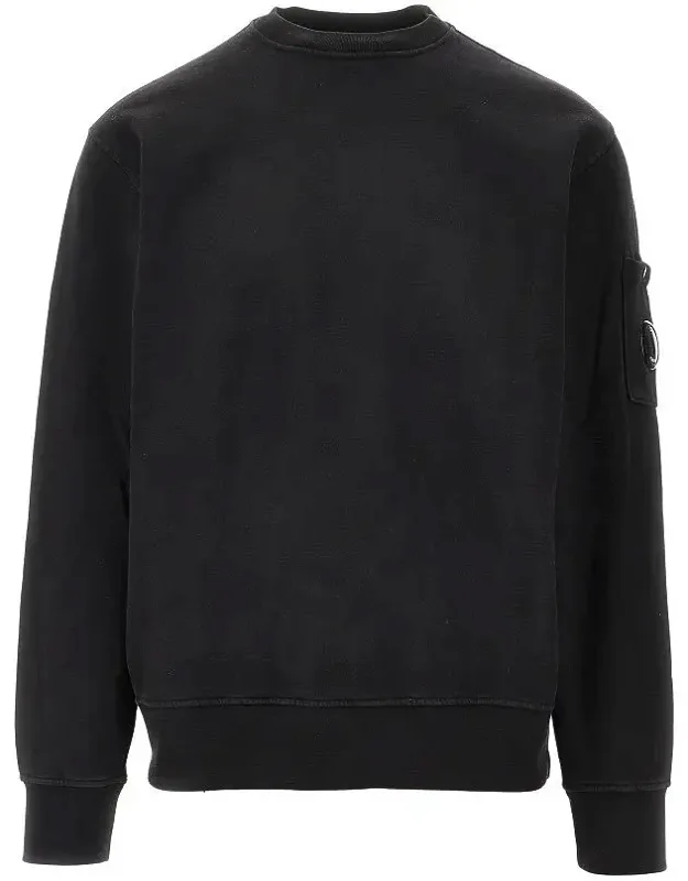 Crewneck Sweatshirt With Logo Detail