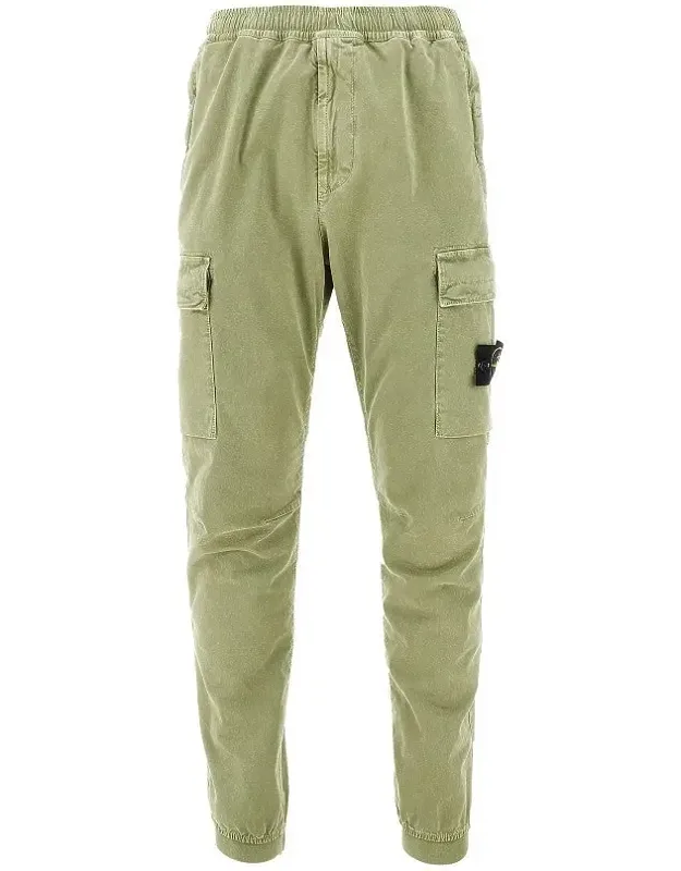 Stretch Organic Cotton Cargo Pants