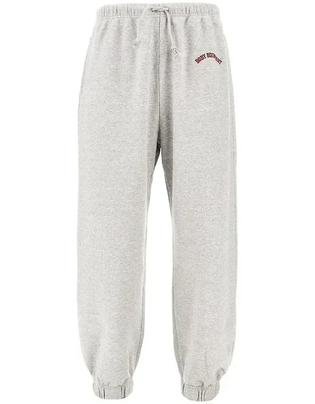French Terry Sweatpants With Embroidery