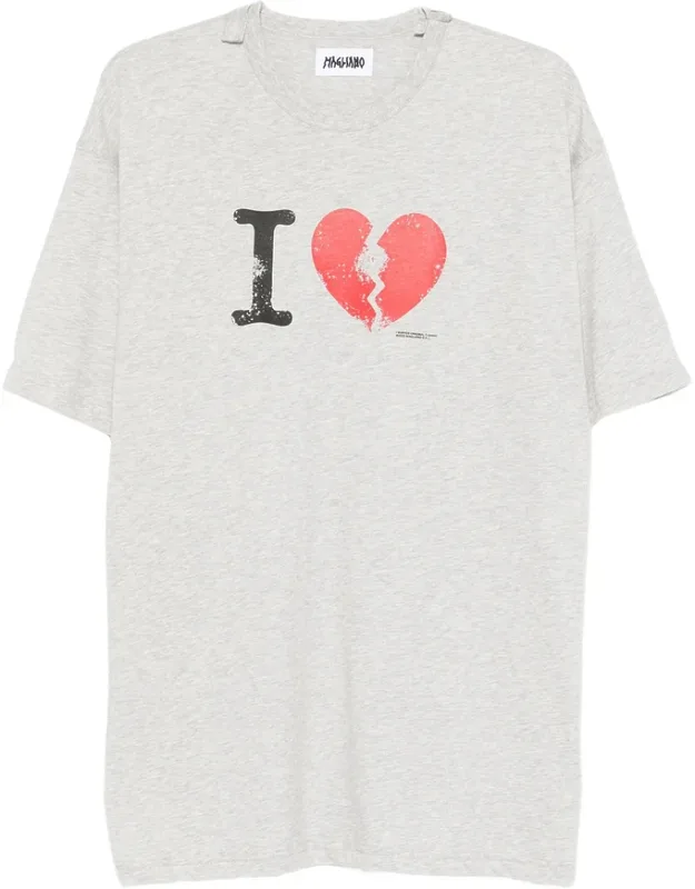 Broken-heart Graphic T-shirt