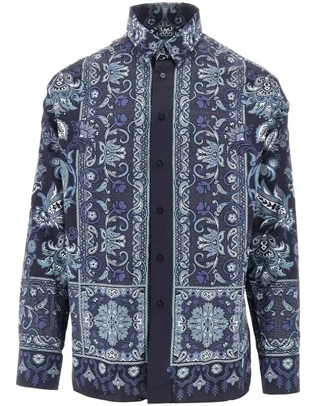 Floral Print Cotton Shirt