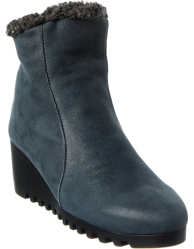 Leather Bootie