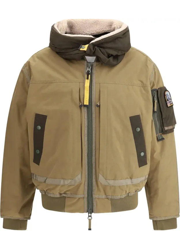 Gold B. Bomber Jacket