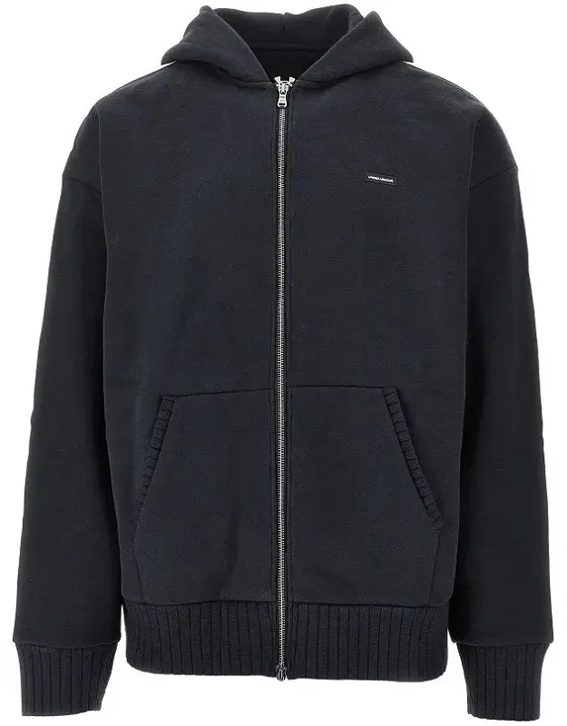 Cotton-blend Loose Fit Full-zip Hoodie