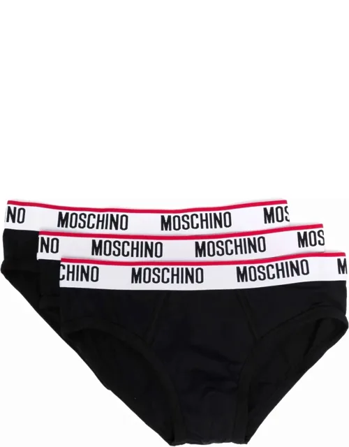 Logo-waistband Briefs