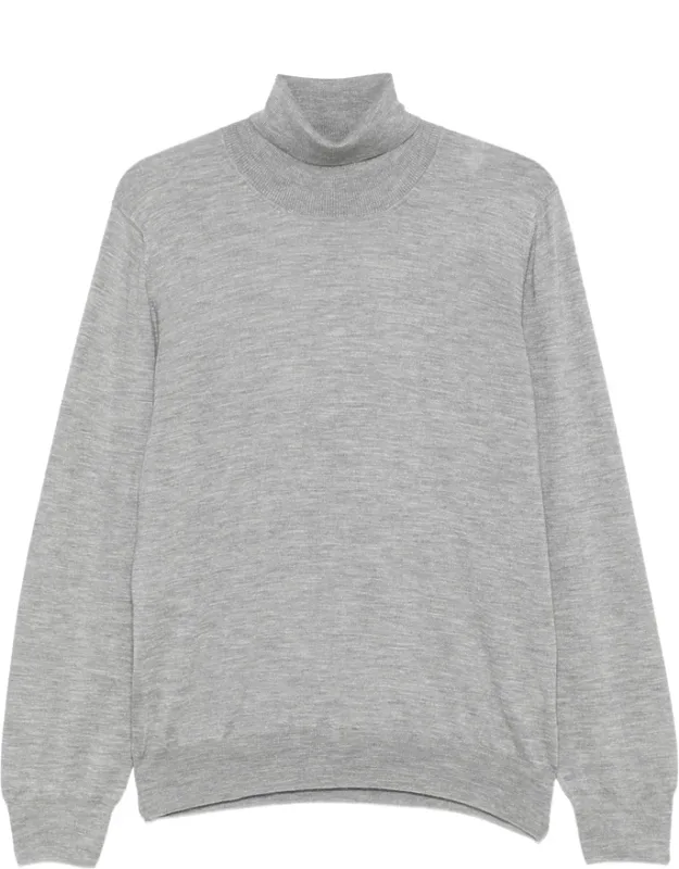 Turtleneck Long-sleeve Sweater