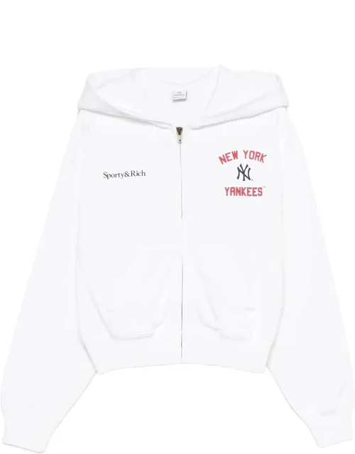 Homerun Zip-up Cropped Hoodie